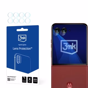 3mk objektyvo apsauga kameros stiklas Motorola Razr 60 Ultra