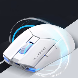 Machenike M7 Pro Belaidė žaidimų pelė - baltas