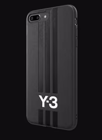 Dėklas ADIDAS Y-3 Formuotas LEATHER IPHONE 6 PLUS / 7 PLUS / 8 PLUS juodas