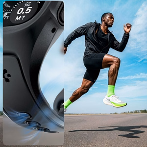 Spigen Liquid Air Pro dėklas su dirželiu ir 9H grūdintas stiklas Apple Watch Ultra 49 mm, juodi