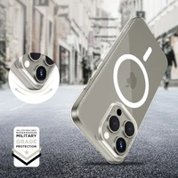 Tech-Protect FlexAir Magnetinis dėklas telefonui iPhone 15 Pro - skaidrus