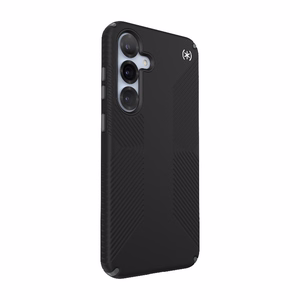 Speck Presidio2 Grip Magnet case for Samsung Galaxy S25+ / S24+, Black / Slate Grey