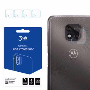 hibridinis stiklas 3MK FLEXIBLE GLASS LENS MOTOROLA MOTO G POWER 2021 kamerai 4 vnt..
