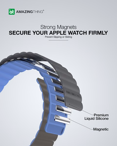 Amazing Thing Band Smoothie Mag AWSPMGB Apple Watch 49/45/41 pilka