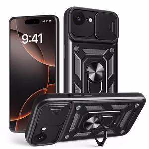 Defender Slide Чехол для iPhone 16e 17e чёрный