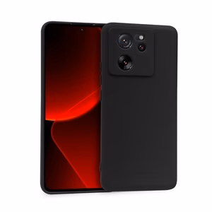 Crong Color Cover dėklas, skirtas Xiaomi 13T / 13T Pro, juodas