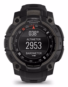 Garmin Instinct 3 AMOLED išmanusis laikrodis juodas