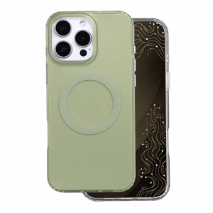 Tecto Shield Mistiq Mag dėklas, skirtas iPhone 16 Pro Max 6,9", alyvuogių spalvos