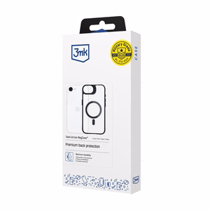 Чехол 3mk Satin Armor MagCase для Apple iPhone 16e / SE 4 - прозрачный