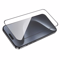 "Borofone" grūdintas stiklas BF8 Diamond Armor Full Screen 5D Large Arc, skirtas "Iphone 16 Pro Max" - 10 vnt.