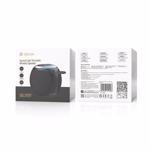 Devia Bluetooth garsiakalbis Lite1 – juodas