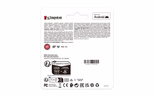 Kingston Technology Canvas Select Plus Gen3 128 GB MicroSDXC UHS-I Klasės 10