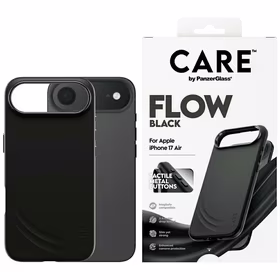 CARE by PanzerGlass Funkcinis FLOW Magnetinis dėklas telefonui iPhone Air - Juodas