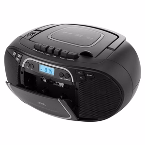 JVC RC-E451B CD grotuvas Nešiojamas kompaktinių diskų grotuvas Juoda