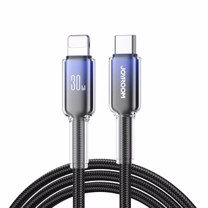 USB-C - Lightning kabelis Joyroom S-A42 30W 1.2m juodas