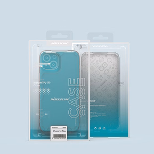 Nillkin Nature Pro dėklas telefonui iPhone 14 Plus, šarvuotas dangtelis, permatomas