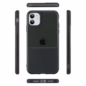 Dėklas telefonui TEL PROTECT su langu iPhone 11 Pro - juodas