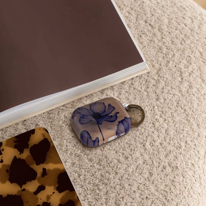 Tech-Protect Lamano deklas AirPods Pro 1 / 2 - rudas-violetinis