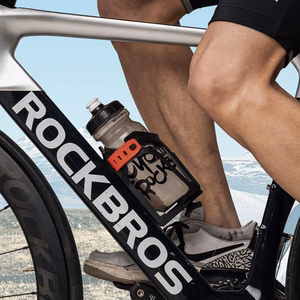 Rockbros 31210029 motociklo buteliuko laikiklis – juodas ir raudonas