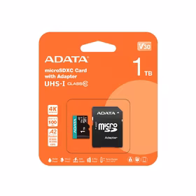 Atminties kortelė ADATA Micro SDXC 1TB su adapteriu