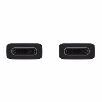 USB kabelis Samsung EP-DA705BBEGWW Type-C-Type-C 1.0m juodas