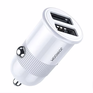 Car Charger Joyroom "C-A06" White (2x USB / 3.1A)