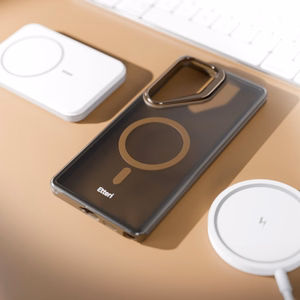 Чехол Etteri Morning Fog для Samsung Galaxy S25 Ultra коричневый
