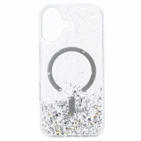 Tel Protect Moonlite magnetinis dėklas telefonui Iphone 17 sidabrinis permatomas