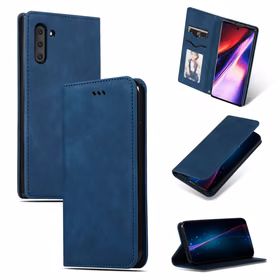 Dėklas Business Style Xiaomi Redmi A5/Poco C71 (173,45x79,35x8,45) tamsiai mėlynas