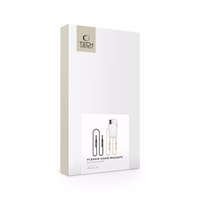 Tech-Protect FlexAir Chain MagSafe iPhone 16 dėklas - skaidrus + 2 dirželiai (juodas ir taupe)