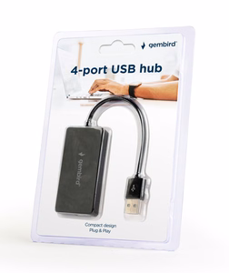 USB šakotuvas USB2 4 prievadų Gembird
