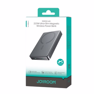 Joyroom JR-PBM08 Pro Powerbank 22.5W 10000mAh with Wireless Charging 2x USB-C - Gray