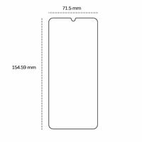 Apsauginis stiklas 2,5D Samsung Galaxy A25 5G