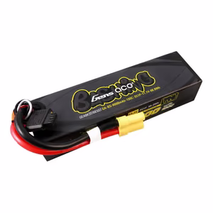 „Gens Ace“ G-Tech 8000 mAh, 11,1 V, 100C, 3S1P LiPo akumuliatorių rinkinys su EC5 jungtimi („Bashing“ serija)