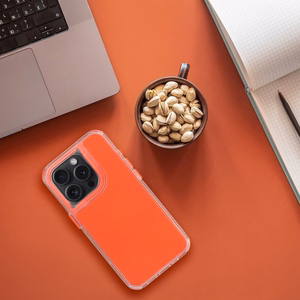 MATRIX dėklas telefonui IPHONE 16 Pro oranžinis