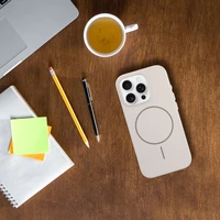 Premium blizgus magnetinis dėklas su kamera valdymo mygtuku, suderinamas su MagSafe, IPHONE 16 PLUS baltas