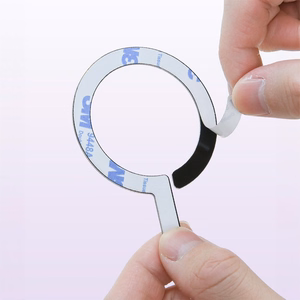 TECH-PROTECT METALRING MAGSAFE UNIVERSAL MAGNETIC RING 2-PACK JUODAS & SIDABRINIS