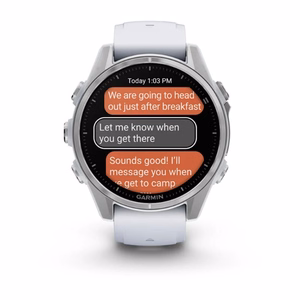 Išmanusis laikrodis Garmin Fenix 8 Whitestone