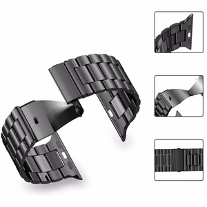 TECH-PROTECT STAINLESS APPLE WATCH 4 / 5 / 6 / 7 / 8 / 9 / SE / ULTRA 1 / 2 (42 / 44 / 45 / 49 MM) juodas