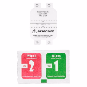 Hidrogelio TPU apsauginis stiklas Apple Watch 7/8/9 41mm