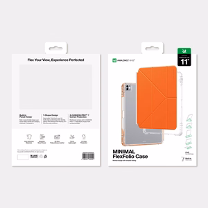 AmazingThing Minimal dėklas, skirtas iPad Pro M5 11", oranžinis