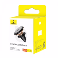 Automobilinis laikiklis Baseus "SUGX-A0V" juodas (magnetinis / oro ventiliacijos grotelės)