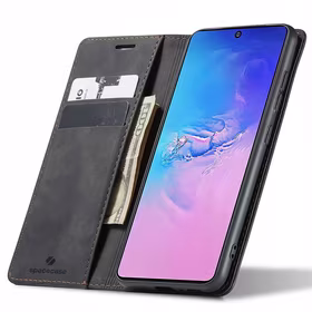 Spacecase piniginės dėklas Galaxy S10 Lite juodas