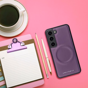 ROAR magnetinis dėklas MAG MORNING telefonui IPHONE 15 Pro violetinis