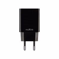 Maxlife MXTC-11 įkroviklis 1x USB-A 3A juodas