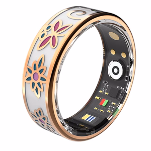 Forever Smartring Botanical SR-101 rožinis auksas dydis 8
