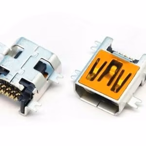 Įkrovimo jungtis universali Mini USB (10pin, trumpa)
