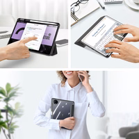 Dux Ducis Toby dėklas Huawei MatePad Pro 11'' (2022) dėklas su S Pen rašiklio išmaniuoju stovu juodas