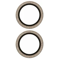 SAFE by PanzerGlass iPhone 16 6.1" / 16 Plus 6.7" lęšių apsauga auksinė/blizganti auksinė SAFE95894