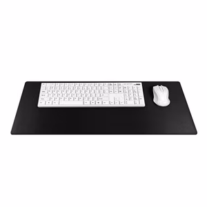 Žaidimų pelės ir klaviatūros kilimėlis 700 x 300 x 2 mm juodas